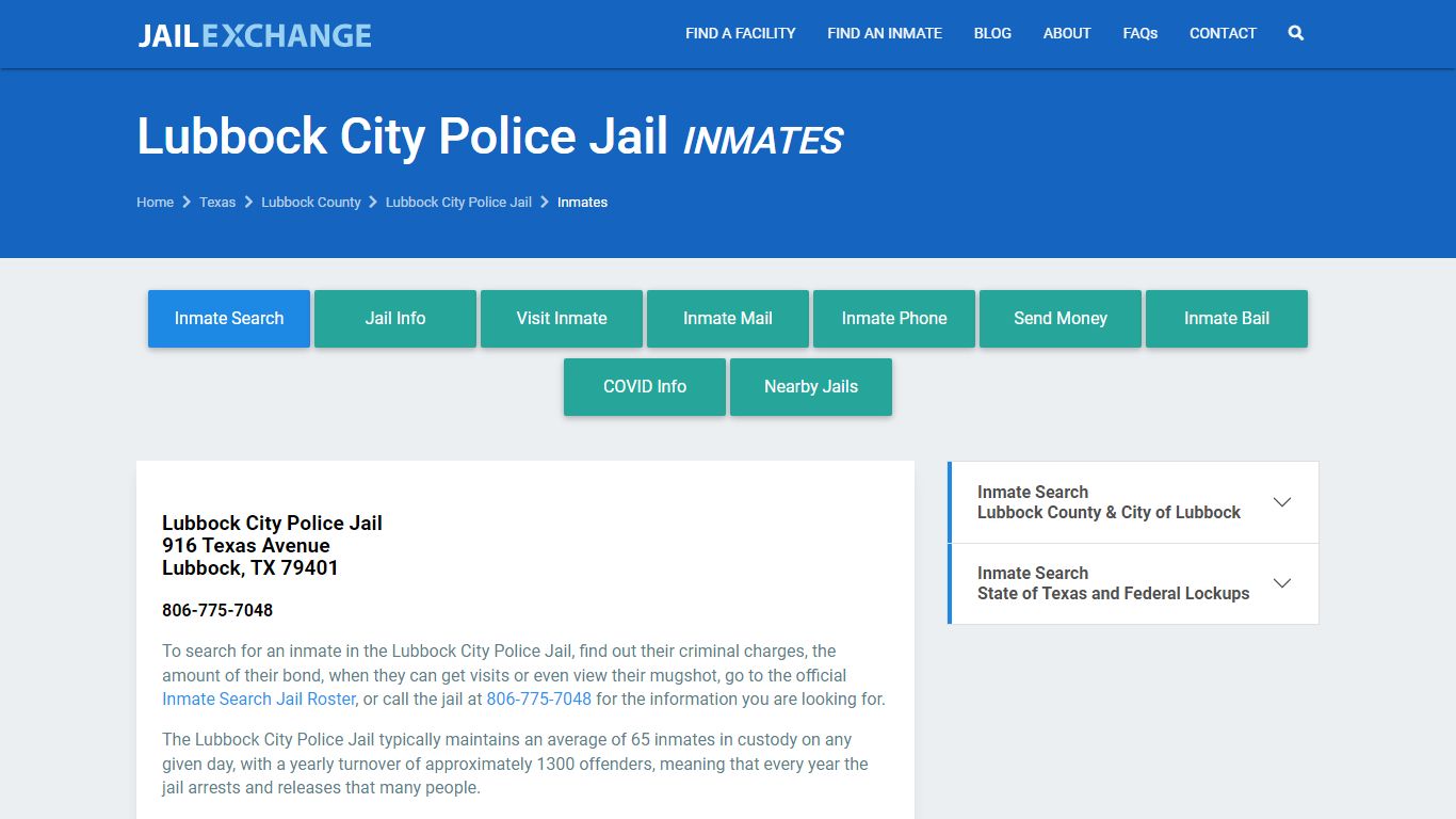 Lubbock County Jail Inmates | Arrests | Mugshots | TX